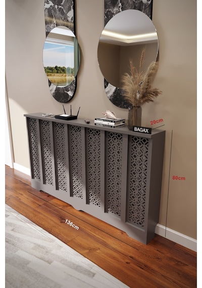 Dekoratif Petek Kaplama Modern Kalorifer Peteği Gizleme Ünitesi 11 Desen 9 Renk İç Ölçü 136 Cm Dış Ölçü 140 Cm Petek 136 Antrasit D4 Dekoratif Petek Kaplama Modern Kalorifer Peteği Gizleme Ünitesi 11 Desen 9 Renk İç Ölçü 136 Cm Dış Ölçü 140 Cm Petek 136 Antrasit D4