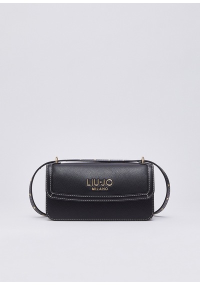 Liu.jo Aa6073e1012 Leather Kadın Omuz Çantası Siyah