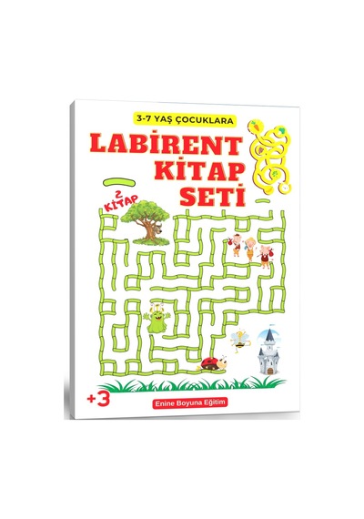 3-7 Yaş Çocuklara Labirent Kitap Seti 2 Kitap