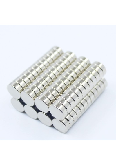 30 Adet 8x3 Mm Yuvarlak Güçlü Neodyum Mıknatıs Çap 8 Mm Kalınlık 3 Mm
