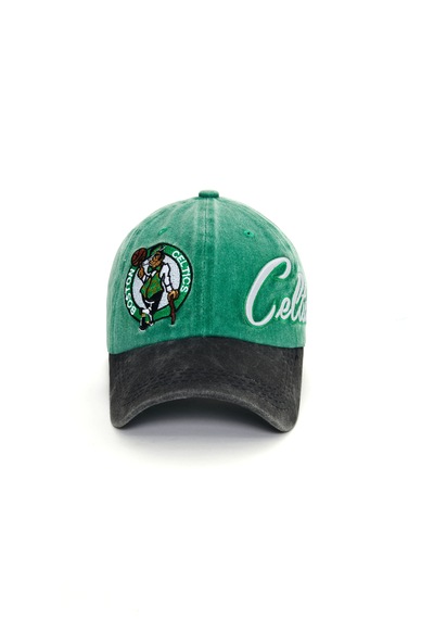 Berellini Celtics Yıkamalı Şapka Special Desıgn Yeşil - Siyah