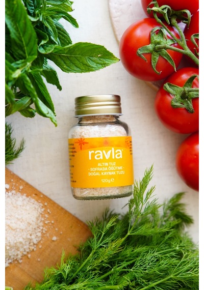 Ravla Altın Tuz Doğal Kaynak Tuzu 120 G
