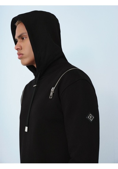LOFT Relax Fit Erkek Sweatshirt Lf2038261 Q1.v1 Siyah