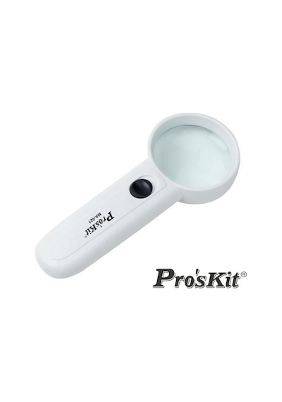 Proskit Ma-021 Işıklı El Tipi Büyüteç 3.5X -