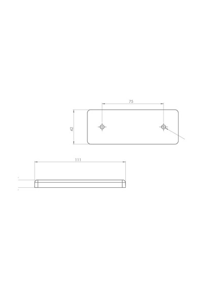Side Marker Lamba 12V/24V Beyaz