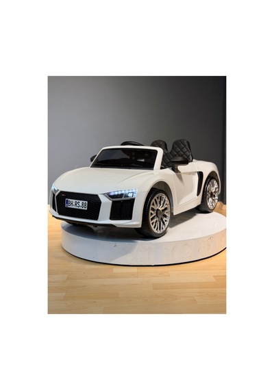 446 Akülü Araba Audi 12v Beyaz