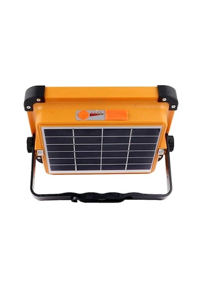Noas Yl71-0209 Taşınabilir Şarjlı S 200w 6400k Beyaz Işık Solar Led Projektör Çok Renkli
