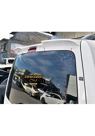 Caddy Yarasa Spoiler - Beyaz 2005 - 2013