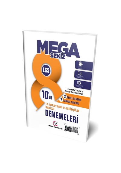 Cevap Yayınları 8. Sınıf Tüm Dersler 10 Lu Deneme Seti