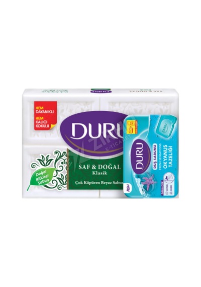 3 Adet Duru Sabun Saf Doğal Klasik 600 Gr+ Ocean Fresh 150 Gr Hediyeli Diğer