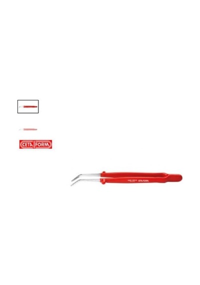 Ceta Form H45D-150B-Sa Izoleli Cımbız Eğri 150 Mm