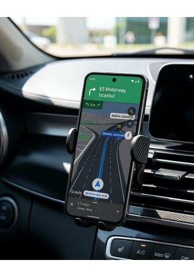 Araç Telefon Tutucu 360 Döner Otomatik Kilitli Uczzzzj02telefontutucu-2