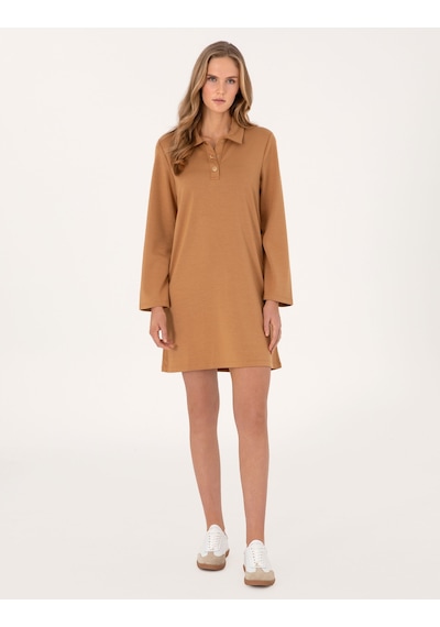 Pierre Cardin Kadın Camel Elbise Örme 50308163-vr015 Camel