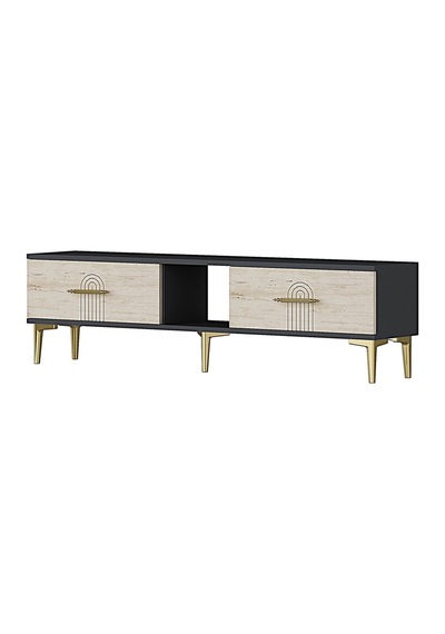 Tsa1515atg İda Tv Sehpası Antrasit-traverten-gold 150cm Antrasit - Traverten - Altın Tsa1515atg İda Tv Sehpası Antrasit-traverten-gold 150cm Antrasit - Traverten - Altın