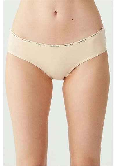 U.S. Polo Assn. U.s. Polo Assn 67002 Kadın 5 Li Yüksek Bel Slip 001