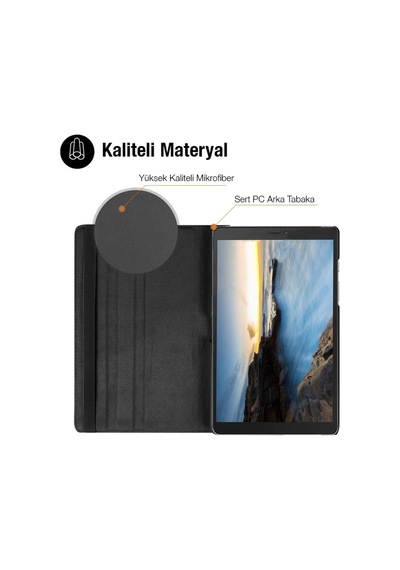 Sm Samsung Galaxy Uyumlu Tab A 10.0 P580-p585 360 Derece Döner Standlı Kılıf- 5775