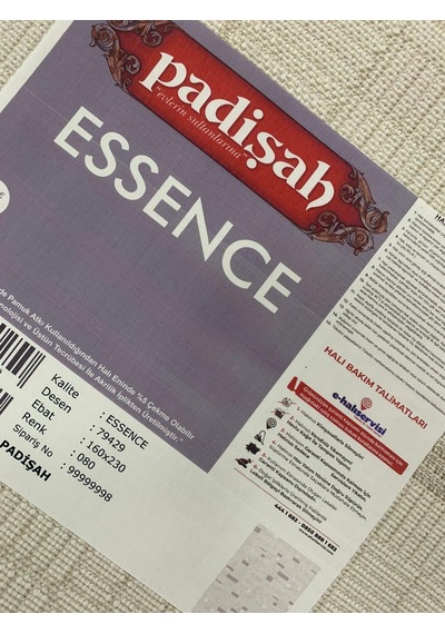 Padişah Halı Essence 79429 080 Serisi Akrilik Salon Oturma Yatak Odası Halısı Kahve