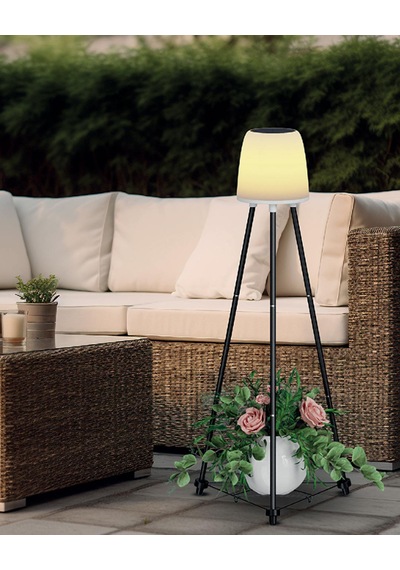 Ack Ag60-06851 Ip54 Solar Led Ayaklı Bahçe Abajuru