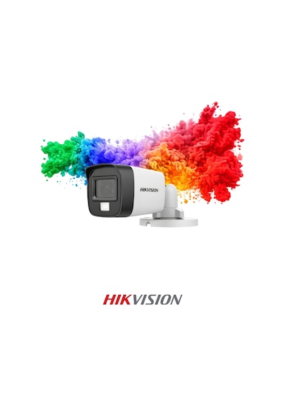 Ds-2ce16d0t-exlpf 2.8mm Gece Renkli Kamera 2mp Hibrit Light Güvenlik Kamerası