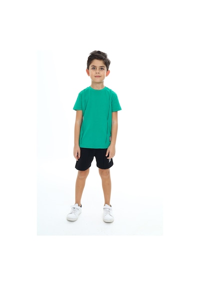 Toontoy Kids Toontoy Erkek Çocuk Şortlu Takım Koyu Yeşil