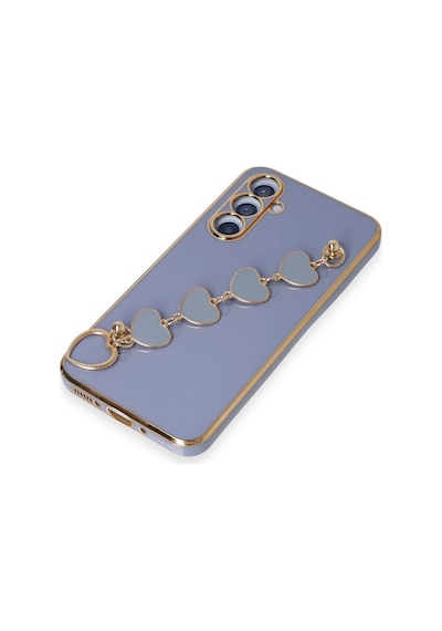 Gld-spt- Newface Samsung Uyumlu Galaxy A54 5g Kılıf Esila Silikon - Gri