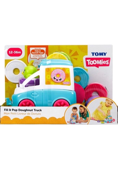 Mey İthalat 73095 Tomy - Yumurta Kamyonu 2 Asorti 12-36 Ay