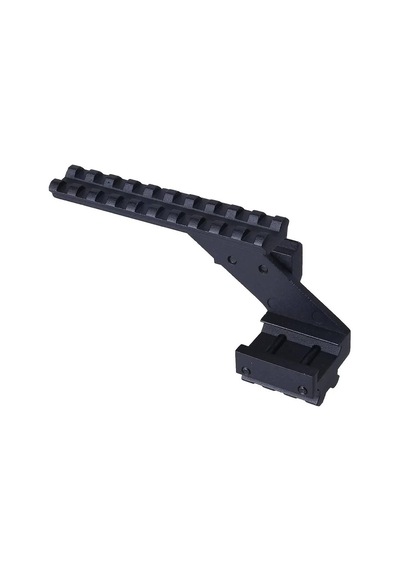 Kapsamı Ray Montajı 22mm Picatinny Üst Alt Ray Evimdeyokyok Siyah