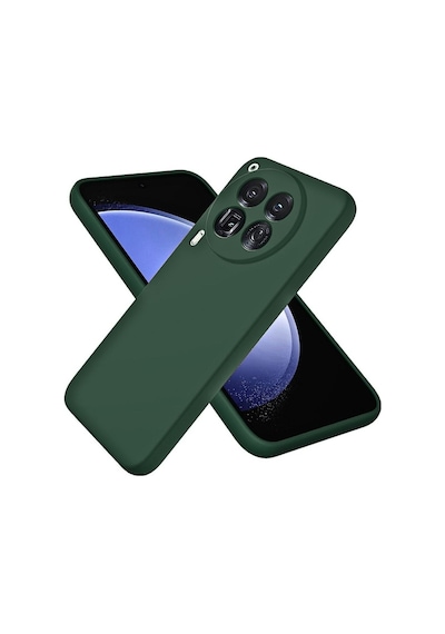 Tecno Camon 30 CL6 Uyumlu Silikon Kılıf - Kamera Korumalı Esnek Pastel Renk Kapak - Yeşil