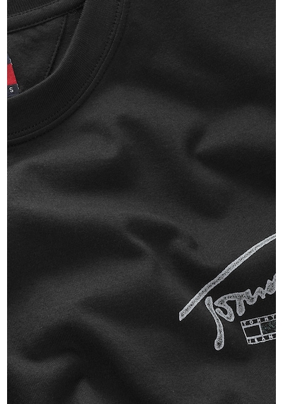Tommy Jeans Erkek Tişört-dm0dm22320 Siyah
