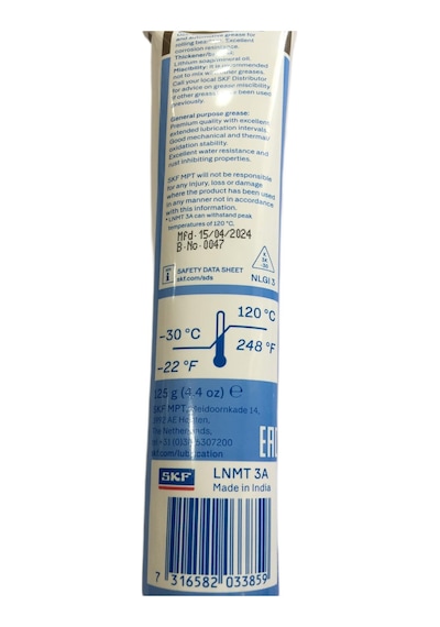 Skf Lnmt 3A/0.125 Tüp Gres 125 G