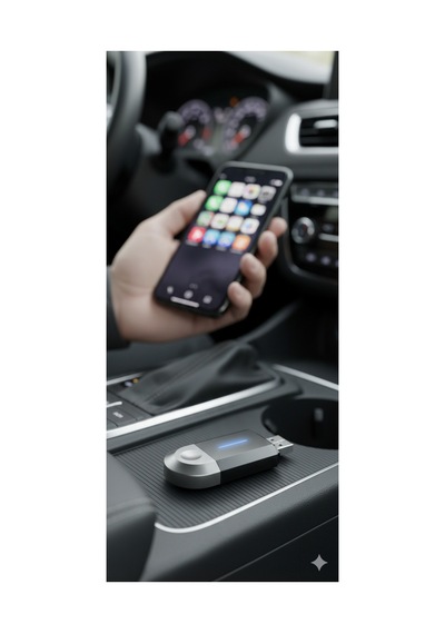 Kablosuz Carplay Android Auto Dönüştürücü Usb Tak-çalıştır Cihaz Tüm Araçlarla Uyumlu Diğer
