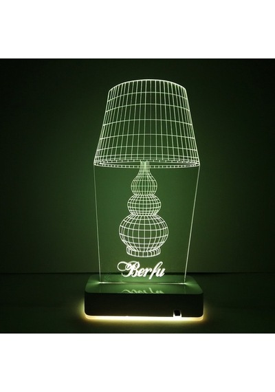 Sevgiliye Hediye 3D Led Masa Lambası