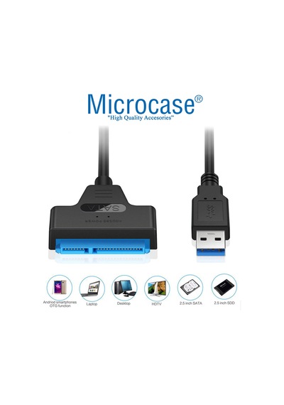 Usb 3.0 To 2.5 Inç Sata Hdd Ssd Çevirici Kablo - Al2625