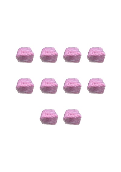 Omeyva Tek Kullanımlık İnce Galoş - Pembe - 400 Gr. - Ort. 500 Adetlik 10 Paket