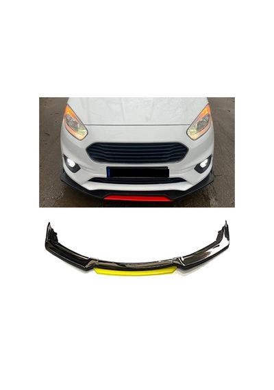 Ford Tourneo Courier Sarı Renkli Ön Lip 4 Prç P.siyah Abs