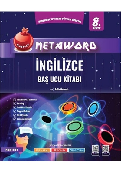 Nartest 8.Sınıf Metaword İngilizce Baş Ucu Kitabı