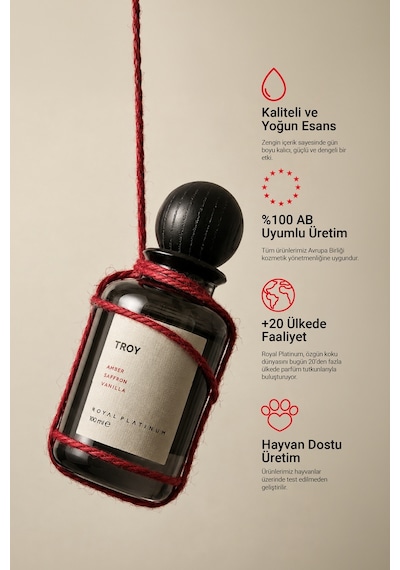 Royal Platinum Troy Erkek Parfüm EDP 100 ML