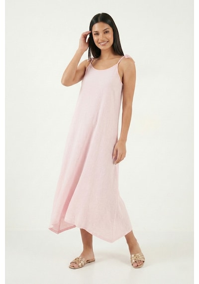 Lela Bayan Elbise 5865732 Toz Pembe Toz Pembe