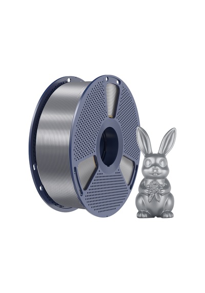 Sunlu Gri Silk Pla+ Filament - 1.75mm - 1 Kg