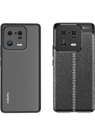 Khayra Mi 13 Pro Kılıf Niss Silikon Kapak - Siyah Siyah