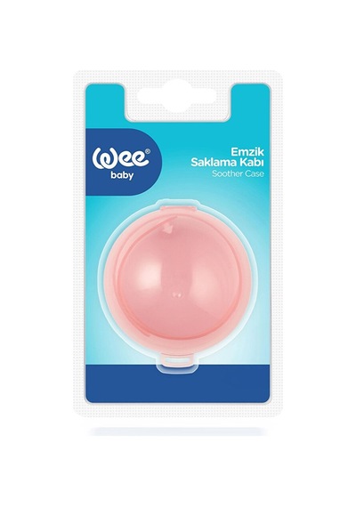 117 Wee Baby Emzik Saklama Kabı Pembe