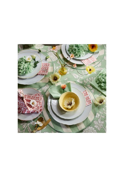 Ikea Upplaga Tatlı Tabağı Seti 22 Cm 4'lü Çok Renkli