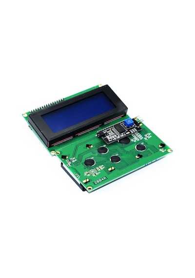 Iıc I2c Seri 2004a 4x20 Mavi Karakter Lcd Modül Display Ekran 5v Beyaz Arka Işık 20x4 20 X 4