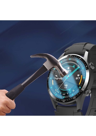 Huawei Watch Gt2 46mm Uyumlu Polymer Nano 0.5 Mm Watch Ekran Koru