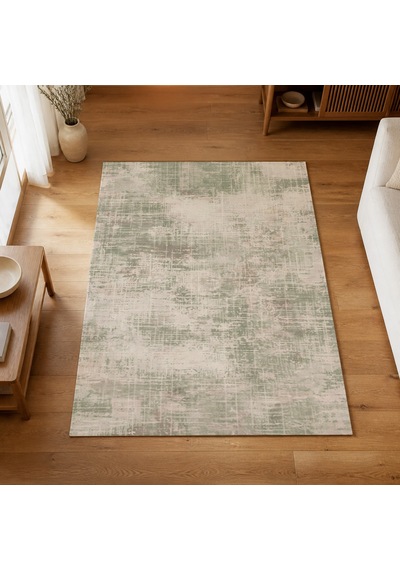 Kartela Halı Alea Halı Jüt Taban Dokuma Halı Adaçayı Yeşili - 100 X 150 Cm