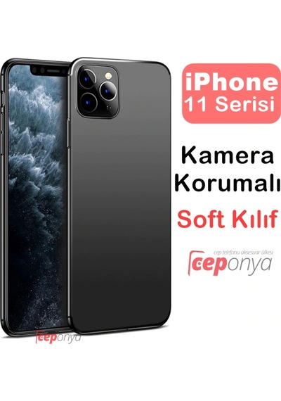 Apple Uyumlu iPhone 11 Pro Kamera Korumali Kaliteli Soft Silikon Kilif 403354838