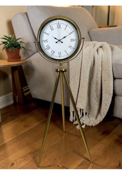 Prestige Roma Gold Tripod Ayaklı Saat 11