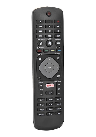 Philips Uyumlu Netflix Tuşlu LCD LED Smart TV Kumanda