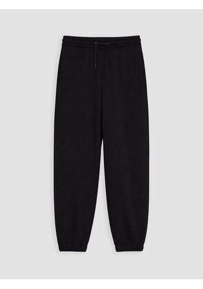 Lcw Everyday Siyah Kadın Kalın Jogger Eşofman Altı