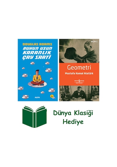 Ruhun Uzun Karanlık Çay Saati + Geometri + Dünya Klasiği Hediye